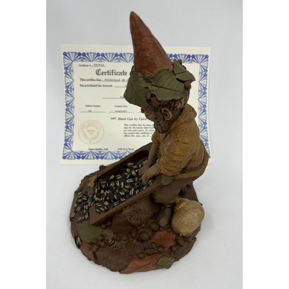 Tom Clark Hitch Gnome Edition 99 with COA 1987 Cairn Studio Sunflower Seeds